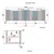 Perla Mark Ii Wall Hung V Groove Matte White Finger Pull Cabinet 1500x460x400mm Single Bowl with Snow Stone Top with Undermount Basin [300909]