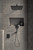 Monaco Hand Shower w/Bracket Matte Black 3Star [158911]