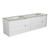 Flauto Finger Pull Cabinet 1800x460x560mm Double with Cato Stone Top with Undermount Basin [300934]