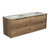 Moreno Finger Pull Cabinet 1500x460x560mm Double with Cato Stone Top with Undermount Basin [300887]