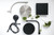 Rome Round Matte Black Shower Rose 3Star [158927]