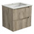 Tuscana Wall Hung Wave Groove Finger Pull Cabinet 600x460x540mm with Cato Stone Top with Undermount Basin [301111]