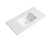 Calder Wall Hung Wave Groove Finger Pull Cabinet 900x460x400mm with Cato Stone Top with Undermount Basin [301129]