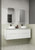 Flauto Finger Pull Cabinet 1500x460x560mm Double with Pure Stone Top with Undermount Basin [301163]