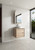 Ainsley Finger Pull Cabinet 600 x 460 x 560mm with Snow Stone Top with Undermount Basin [301138]