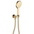 Kaya Hand Shower Round Plate Urban Brass [301637]