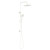 Kaya Twin Rail Shower Matte White [301638]