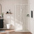 Kaya Twin Rail Shower Matte White [301638]
