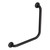 90Deg Ambulant Grab Rail Matte Black [301794]