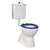 Stella Care Adjustable Link Suite S Trap Blue Seat & Flush Button 4Star [165748]
