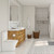 Dublin Concave Rimless Back-to-Wall Toilet Suite White 4Star [166263]