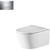 Oslo Rimless Wall Hung Toilet Suite w/Geberit Chrome Square Push Plate 4Star [166271]