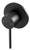Vivid Slimline SwitchMix Shower Wall Mixer Matte Black [295954]