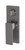 Gloss MKII SwitchMix Shower / Bath Diverter Mixer Fit-Off Kit Brushed Carbon [296157]