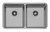 2000 Series Double Bowl Sink Stainless Steel [303209]