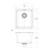 2000 Series Laundry Tub with Overflow NTH [303158]