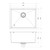 4000 Series Large Single Bowl Sink Stainless Steel [303152]