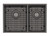 4000 Series 1 and 3/4 LH Bowl Sink Brushed Carbon [303215]