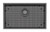 4000 Series Extra Large Single Bowl Sink Brushed Carbon [303190]