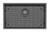 4000 Series Extra Large Single Bowl Sink Brushed Carbon [303190]