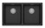 5000 Series Double Bowl Sink Matte Black [303216]