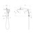Ormond Compact Twin Shower 4Star Chrome [303086]