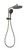 Ormond Compact Twin Shower - 4 Star Brushed Carbon [303090]