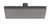 Lexi Shower Rose 200mm Square Brushed Carbon [303096]