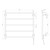 Radii Heated Towel Ladder 750mm x 740mm Chrome [303176]