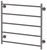 Radii Heated Towel Ladder 750mm x 740mm Brushed Carbon [303183]