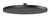 Vivid Shower Rose 300mm Round Matte Black [303097]