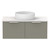 Mosman Vanity with Basin 900mm 2 Drawer, Topiary & Grey Travertine [304006]