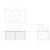 Mosman Vanity with Basin 900mm 2 Drawer, Ultra White Matte & Alabaster [304007]