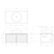 Mosman Vanity with Basin 900mm 2 Drawer, Ultra White Matte & Grey Travertine [304018]