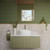 Mosman Vanity with Basin 900mm 2 Drawer, Topiary & Alabaster [304010]