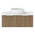 Mosman Vanity with Basin 900mm 2 Drawer, Prime Oak & Bright White [304048]