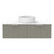 Mosman Vanity with Centre Basin 1200mm 2 Drawer, Topiary & Alabaster [304042]