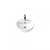 Tribute Inset Basin Round 430mm with Overflow White 1 Tap Hole [166485]