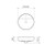 Tribute Inset Basin Round 430mm with Overflow White 1 Tap Hole [166485]