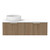 Mosman Vanity with Left Hand Basin 1200mm 2 Drawer, Prime Oak & Alabaster [304062]