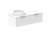 Mosman Vanity with Left Hand Basin 1200mm 2 Drawer, Ultra White Matte & Bright White [304023]