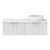Mosman Vanity with Right Hand Basin 1200mm 2 Drawer, Ultra White Matte & Bright White [304033]
