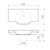 Opal 900 Twin Wall Basin 0 Tap Holes [166559]