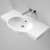 Opal 900 Twin Wall Basin 0 Tap Holes [166559]