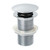Pop-Up Basin Plug & Waste Domed No Overflow 32mm Chrome [169176]