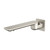 Urbane II Swivel Bath Outlet Square Cover Plate 220mm Spout Brushed Nickel [196299]