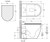 Koko Tornado Flush Wall-Faced Toilet Suite Pan + Slim Seat + Viega V-03 In-Wall Cistern S-Trap Matte White [304117]