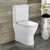 DELTA Rimless Back-to-Wall Suite S Trap 160-230 Set Out White [166669]