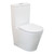 Isabella Back-to-Wall Toilet Suite Pan + Slim Seat + Geberit Cistern P-Trap Gloss White [304318]