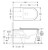 Isabella Care Wall-Faced Toilet Suite Pan & White Seat + R&T In-Wall Cistern + Care Raised Chrome Flush Buttons P-Trap Gloss White [304264]